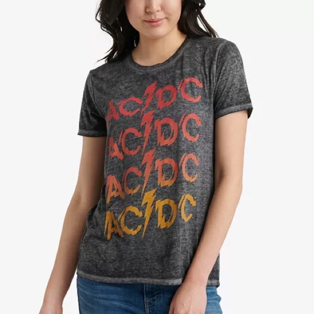 AC⚡️DC Lucky Brand Band Tee 🍀